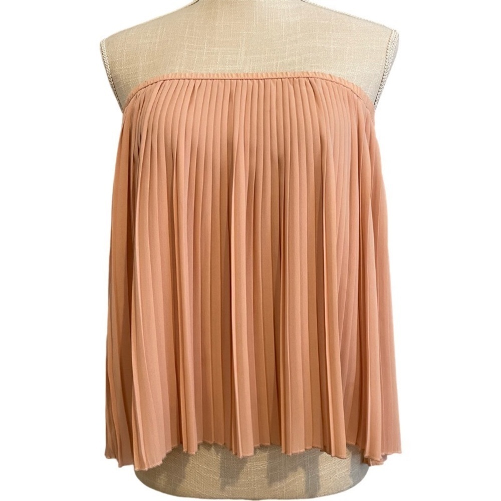 Forever 21 Pink Pleated Mini Skirt - Picture 6 of 7